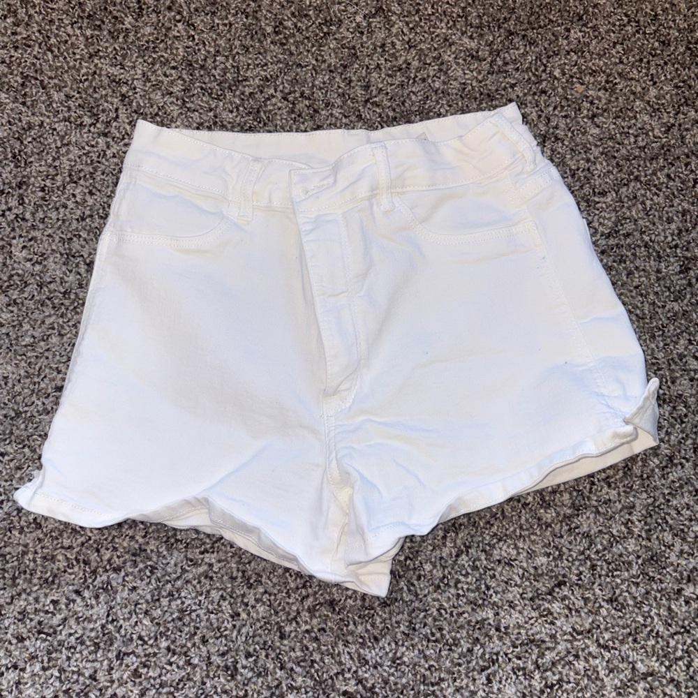 Denim&Co White Women's Denim Shorts